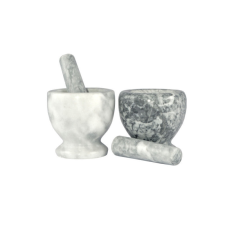 LEO-10245 Mozsár + törő márvány 10 cm konyhai eszköz