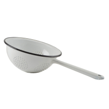 LEO-10326 Tésztaszűrő zománcozott 22 cm konyhai eszköz