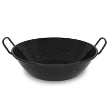 LEO-10504 Paella serpenyő zománcozott 50 cm edény