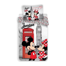 LEO-8340 Disney Minnie Egér Londonban Ágyneműhuzat lakástextília