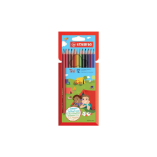 LEO-8347 Stabilo Trio színes ceruza - 12 db színes ceruza