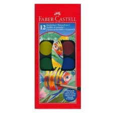 LEO-8422 Faber-Castell vízfesték készlet ecsettel kréta, festék és papír