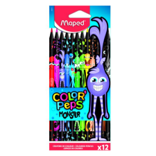 LEO-8538 MAPED: Color Peps Monster színes ceruza készlet színes ceruza