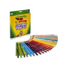 LEO-9305 Crayola színes ceruza készlet - 50 darab színes ceruza