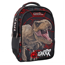 LEO-9312 Jurrasic World T-rex lekerekített iskolatáska iskolatáska
