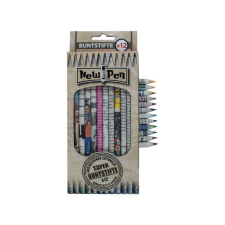 LEO-9482 New Pen: Újrahasznosított színes ceruza készlet - 12 darab színes ceruza