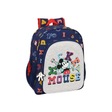 LEO-9881 Mickey egér iskolatáska 32 x 38 x 12 cm iskolatáska