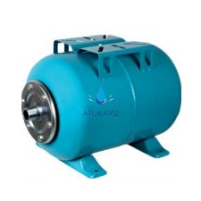  LEO hidrofor tartály 80 liter fekvő hűtés, fűtés szerelvény