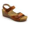 LEON 1041 LEON Comfort női bőr szandál