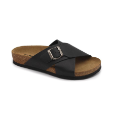 LEON 4053 LEON Comfort női bőr papucs női papucs