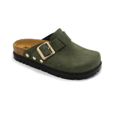 LEON 6006 LEON Comfort női bőr klumpa női papucs