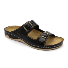 LEON 702 LEON Comfort férfi bőr papucs