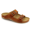 LEON 703 LEON Comfort férfi bőr papucs