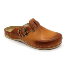 LEON 707 LEON Comfort férfi bőr klumpa gyógypapucs