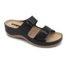 LEON 908 LEON Comfort női bőr papucs női papucs