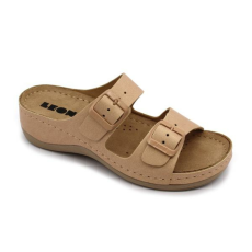 LEON 908 LEON Comfort női bőr papucs