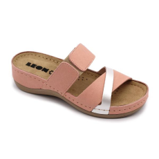 LEON 909 LEON Comfort női bőr papucs