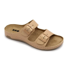 LEON 955 LEON Comfort női bőr papucs gyógypapucs