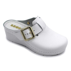 LEON Klumpa 1024 LEON Comfort női bőr fekete bakar 38