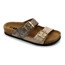 LEON Papucs 4011 Leon Comfort női bőr, barna-púder, 37 munkavédelmi cipő