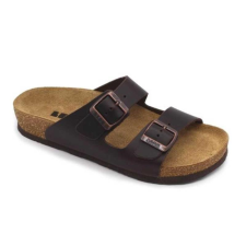 LEON Papucs 4012 Leon Comfort női bőr, fekete, 36 munkavédelmi cipő