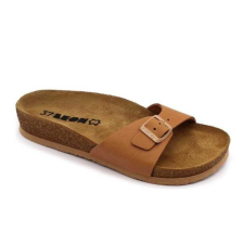 LEON Papucs 4021 Leon Comfort női bőr, bézs, 36 munkavédelmi cipő