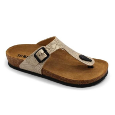LEON Papucs 4080 Leon Comfort női bőr, arany, 40 munkavédelmi cipő