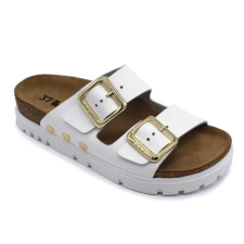 LEON Papucs 6010 Leon Comfort női bőr fekete bakkar 36 munkavédelmi cipő