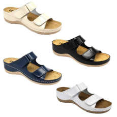 LEON Papucs 905 Leon Comfort női bőr, fekete, 36