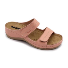 LEON Papucs 907 Leon Comfort női bőr, piros, 36 munkavédelmi cipő