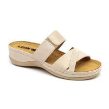LEON Papucs 908 Leon Comfort női bőr, fehér, 36 munkavédelmi cipő