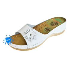 LEON Papucs 915 Leon Comfort női bőr, barna, 38 munkavédelmi cipő
