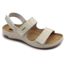 LEON Szandál 966 LEON Comfort női bőr kék bakar 39 munkavédelmi cipő