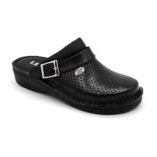 LEON V202 női fekete színű munkavédelmi klumpa munkavédelmi cipő