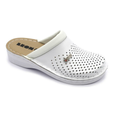 LEON V262 LEON Comfort női bőr klumpa női papucs