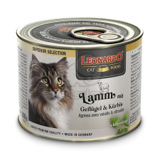  Leonardo macskakonzerv - bárány, baromfi & sütőtök 200 g macskaeledel