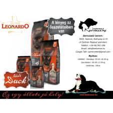 Leonardo Száraz Macskaeledel Adult Sensitive Kacsa 7,5kg macskaeledel