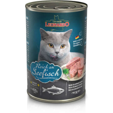 Leonardo tengeri halban gazdag konzerves macskaeledel (12 x 400 g) 4800 g macskaeledel