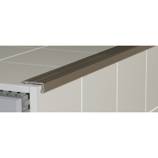  Lépcső széle Havos lépcsős alumínium 270 cm ALESHBR9270 élvédő, sín, szegélyelem