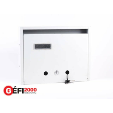  Lépcsőházi postaláda szürke 016 névjegyes 35x27 postaláda