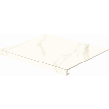 Lépcsőkő Rako Cava fehér 60x53 cm fényes DCG65830.1 járólap