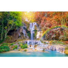  Lépcsőzetes színek öntapadós tapéta, 250 x 200 cm tapéta, díszléc és más dekoráció