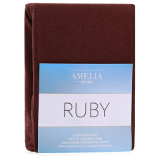  Lepedő RUBY szín barna stílus klasszikus anyag frottír 160-180x200 AmeliaHome lakástextília