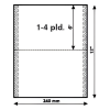  Leporelló STARPRINT 240/3 példány VR3-24/6" 600 garnitúra/doboz