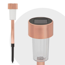  Leszúrható kerti lámpa fém rozéarany kültéri világítás