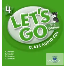  Let's Go 4 Class Audio CDs Fourth Edition idegen nyelvű könyv