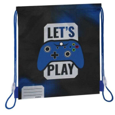 Let's Play Gamer tornazsák - 39x33 cm - Starpak tornazsák