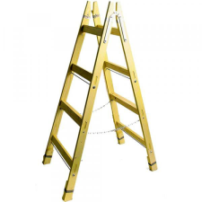  Létra fa erősített 5 fokos létra és állvány
