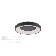 LEUCHTEN DIREKT ANIKA LED mennyezeti lt. 30W/3200lm 2700-5000K (fekete) világítás