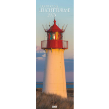  Leuchttürme 2026 - Foto-Kalender - Wand-Kalender - King-Size - 34x98 naptár, kalendárium